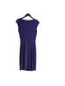 Kate Hill 95% Polyester 5% Spandex 100% Other Blue Casual Dress Size 12 - photo 2