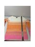 Talbots Stripes Ivory Orange Pink Red Pullover Sweater Size S - photo 4