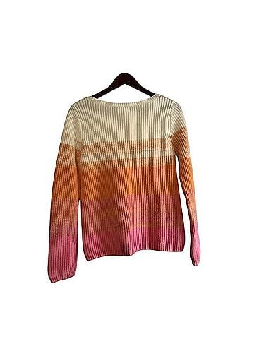 Talbots Ombre Stripe Sweater Pullover Sweater (view 2)