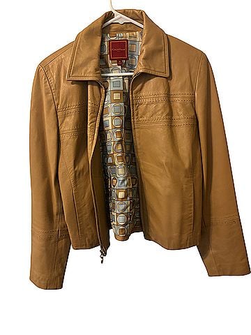 Cole Haan Leather Jacket (view 1)