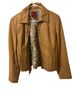 Cole Haan Brown Leather Jacket Size M - photo 1