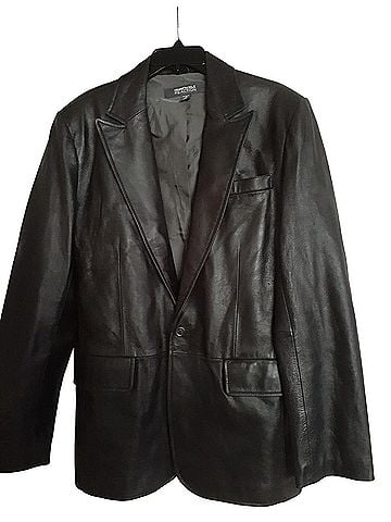Kenneth Cole REACTION Leather Jacket (view 1)