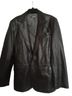Kenneth Cole REACTION 100% Leather 50% Acetate 50% Nylon Black Leather Jacket Size M - photo 1