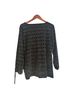Talbots Damask Black Long Sleeve T-Shirt Size 1X - photo 2