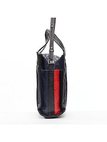 Balenciaga Balenciaga Bazar Striped Leather Bag (view 2)