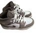 Nike 100% Suede Brown White Sneakers Size 6 1/2 - photo 1