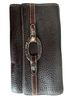 Brighton 100% Calf Leather Color Block Brown Wallet One size - photo 1