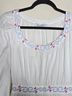 Hunter Bell White Blue Casual Dress Size 4 - photo 6