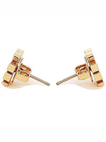 Tory Burch Stud Earrings With Logo (view 1)