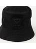 Prada 100% Nylon Black Logo Bucket Hat Size One size - photo 2