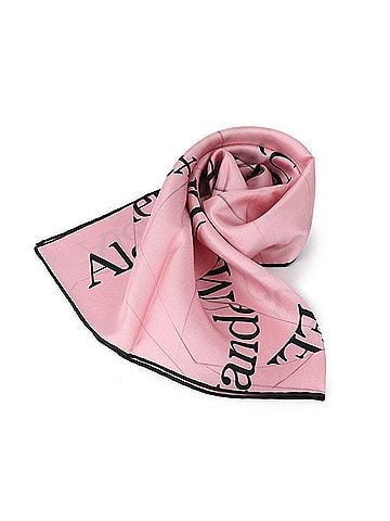 Alexander McQueen Logo Printing Scarf (view 2)