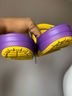 Crocs Purple Yellow Mule/Clog Size 9 - photo 4