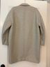 Gap 100% Wool Gray Coat Size M - photo 3