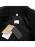 Burberry 100% Wool Black Black Wool Oversized Coat Size 6 - photo 4