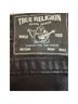 True Religion Solid Black Gold Jeans Size 27 - photo 13