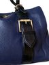 Isaac Mizrahi 100% Leather Blue Black Shoulder Bag One size - photo 7