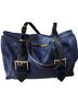 Isaac Mizrahi 100% Leather Blue Black Shoulder Bag One size - photo 12