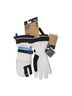 The North Face 100% Gore-tex 100% Grosgrain 100% Polyester 100% Gauze 100% Leather 100% Nylon 100% Other Color Block White Gloves Size S - photo 1