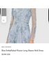 Mac Duggal 100% Polyester Floral Blue Cocktail Dress Size 18 - photo 5