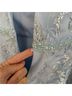 Mac Duggal 100% Polyester Floral Blue Cocktail Dress Size 18 - photo 6