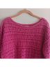 Pilcro Solid Pink Pullover Sweater Size XS - photo 6