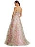 Mac Duggal 100% Polyester Floral Pink Cocktail Dress Size 16 - photo 2