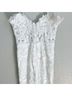 Lulus 100% Polyester Floral White Casual Dress Size 4 - photo 7
