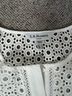 L.K. Bennett White Long Sleeve Blouse Size 4 - photo 3