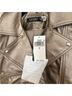 Ralph Lauren 100% Leather Gold Silver Jacket Size 2 - photo 3