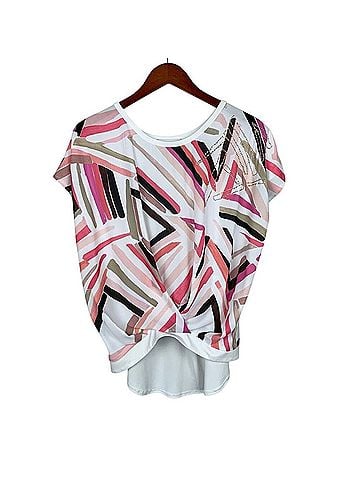 Joseph Ribkoff Short Sleeve Blouse (view 1)