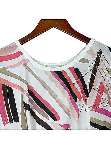 Joseph Ribkoff Short Sleeve Blouse (view 2)