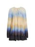 Jonathan Simkhai 93% Polyester 7% Elastane 100% Polyester Ombre Blue Tan Multi Color Cocktail Dress Size 10 - photo 1