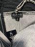 Say What? Solid Gray Black Bodysuit Size M - photo 3