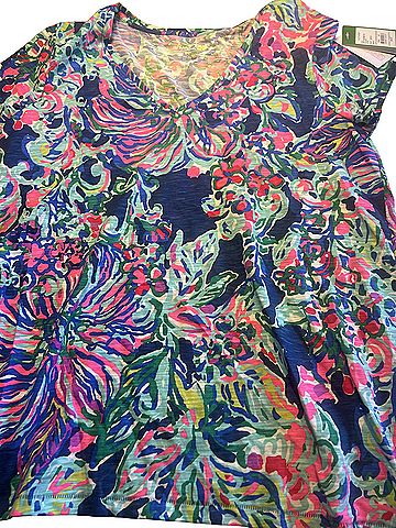 Lilly Pulitzer Short Sleeve Blouse (view 1)