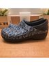 Crocs 100% Rubber Floral Blue Black Mule/Clog Size 6 - photo 3