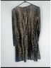 Ronni Nicole Animal Print Black Gold Cocktail Dress Size 12 - photo 7