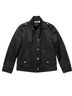 Chico's Solid Black Trenchcoat Size M - photo 1