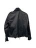 Chico's Solid Black Trenchcoat Size M - photo 2