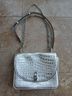 Rebecca Minkoff 100% Leather Animal Print Solid Silver Black Leather Shoulder Bag One size - photo 3