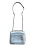 Rebecca Minkoff 100% Leather Animal Print Solid Silver Black Leather Shoulder Bag One size - photo 2