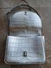 Rebecca Minkoff 100% Leather Animal Print Solid Silver Black Leather Shoulder Bag One size - photo 12