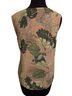 CAbi 100% Polyester Tropical Pink Green Tank Top Size S - photo 2