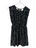 Vanity Hearts Black Teal Casual Dress Size S - photo 1