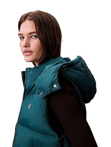 Calvin Klein Monogram Puffer  Vest (view 2)