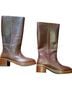 FRYE 100% Leather Brown Boots Size 6 - photo 1