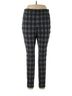 Nine West Plaid Black Gray Casual Pants Size 10 - photo 1