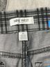 Nine West Plaid Black Gray Casual Pants Size 10 - photo 3