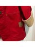 Lauren Jeans Co. 100% Cotton Red Tan Coat Size S - photo 4