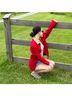 Lauren Jeans Co. 100% Cotton Red Tan Coat Size S - photo 6