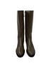 Reformation 100% Calf Leather Green Boots Size 9 - photo 4